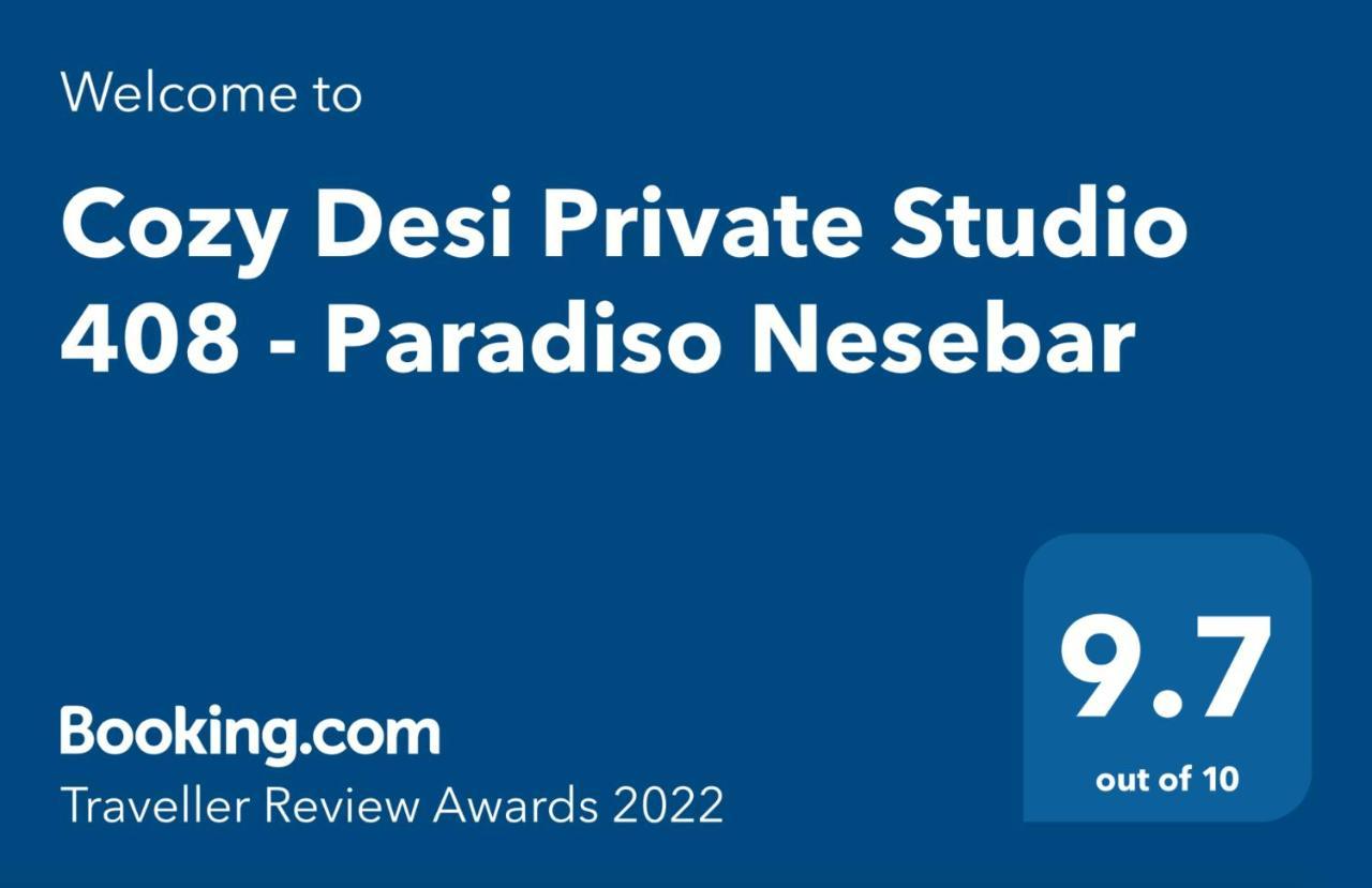 Paradiso 'В' 408 Private Studio Nessebar 외부 사진